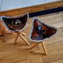 African stools x 2 Image 2