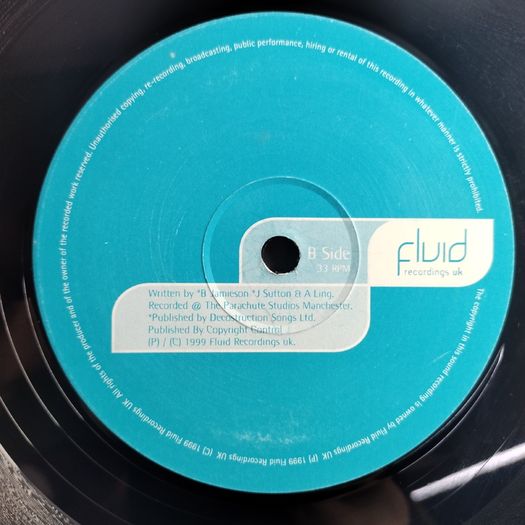 Andy Ling - Fixation - Fluid Records - ORIGINAL Pressing! PROG Trance CLASSIC!