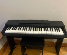 Piano and stool