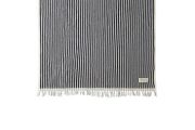 New oversized 100% cotton Lauren navy stripe beach towel by business and pleasure