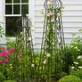 French Style Rose Obelisks Set of 2 Image 4