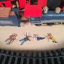 Vintage Prairie Rocket Train Set The Great Train Hold Up  O Gauge Timpo 1970's Image 5