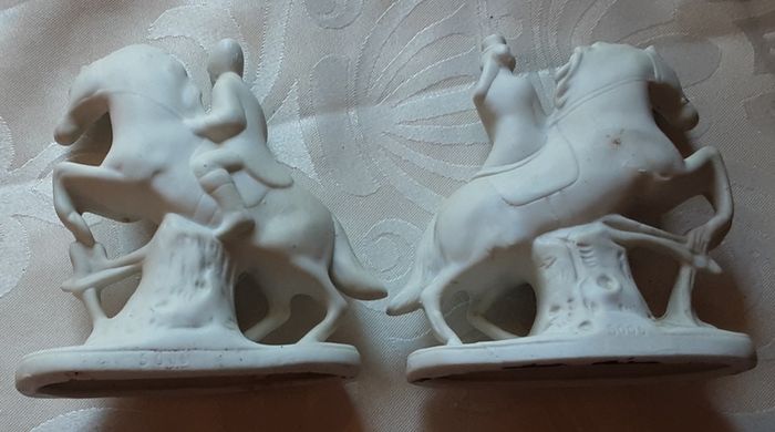 antique parian Vatican figurine's, half price offer