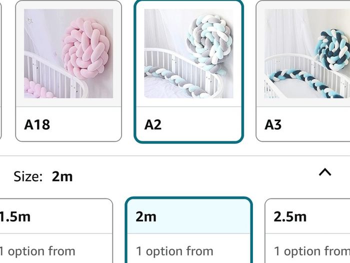 cot bumper
