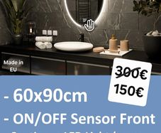 LED Bathroom Mirror Oval Shape