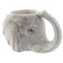Elephant Head Ceramic Shaped Mug Image 6
