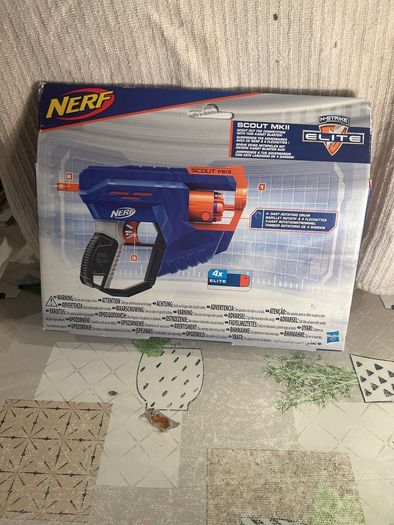 Nerf Gun Scout MKll Brand new +small nerf gun good condition