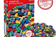 1000pcs DIY creative building blocks bulk set Urban Classic building blocks Assembled birthday gift children's educational toys compatible with Lego