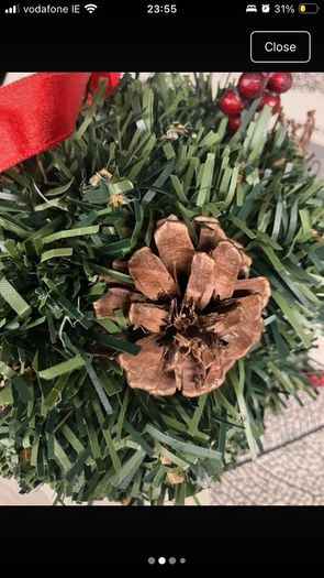 Christmas decoration bundle (red & green, vintage/classic)