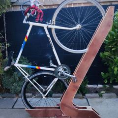 Vintage Raleigh Bicycle converted to fixie