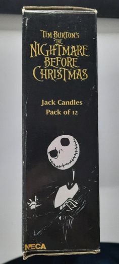 NECA - Jack Candles: Pack of 12 Nightmare Before Christmas