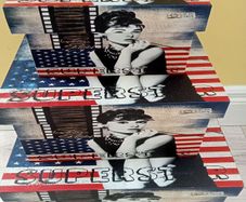Set of 3 Audrey Hepburn Storage Boxes