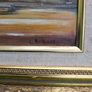 Beautiful Vintage Oil Painting "Carlingford Lough" (1991) by Dublin Artist L. Rothwell  Framed Image 7