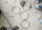 4 stainless steel 10 inch jubilee clips