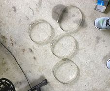 4 stainless steel 10 inch jubilee clips