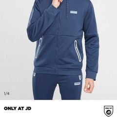 McKenzie navy full zipped hoodie size medium