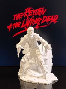 3D Printed Tarman From Return Of The Living Dead Diarama (1987)