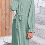 Brand New Girls' Elegant Long Sleeve Dress. Image 3
