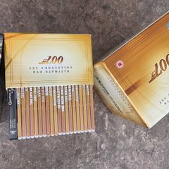 James Bond DVD collection.
