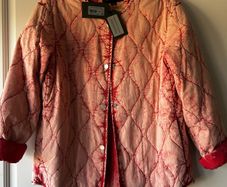 All Saints Reign Overdyed Onion Quilt Jacket
