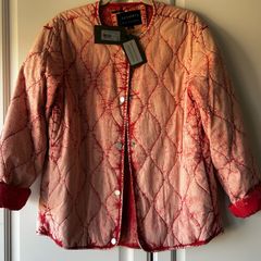 All Saints Reign Overdyed Onion Quilt Jacket