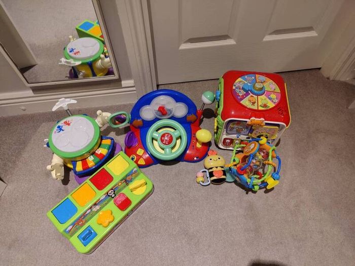 selection of childrens toys