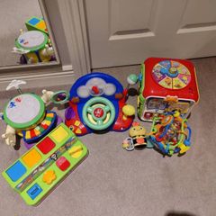 selection of childrens toys