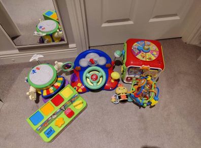 selection of childrens toys