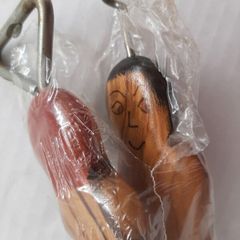 Unusual vintage bottle and opener in wrapping