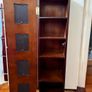 Vintage Mahogany Accent Cabinet . 94cm . Elegant Slimline Design Image 2