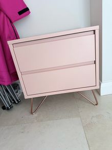Elona Bedside Table, Dusk, Made.com