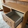 Dressing Table with 3 Drawers & Stool Image 3