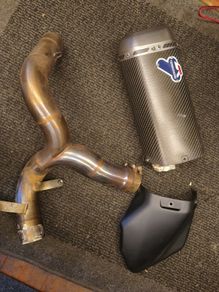 Ducati Multistrada DeCat and Termi Exhaust