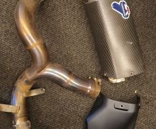 Ducati Multistrada DeCat and Termi Exhaust