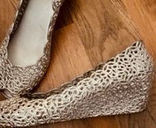 Silver occasion wedge from Quiz size 6