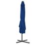 Outdoor Parasol with Steel Pole Blue 250x250x230 cm Image 8