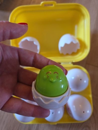 cracking eggs