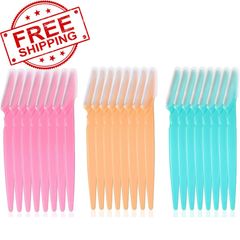 NEW SALE | 24 Pcs Eyebrow Razors Eyebrow Trimmer Portable Eyebrow face Razors Trimmer