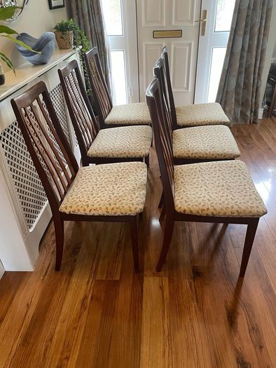 6 G-Plan MidCentury Dining Chairs