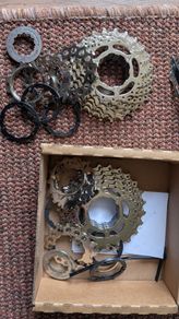 Shimano Hyperglide 9-Speed Cassettes Joblot / Spares (CS-HG50-9) x2