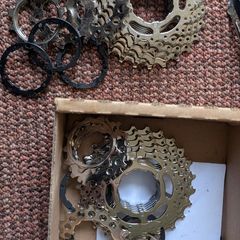 Shimano Hyperglide 9-Speed Cassettes Joblot / Spares (CS-HG50-9) x2