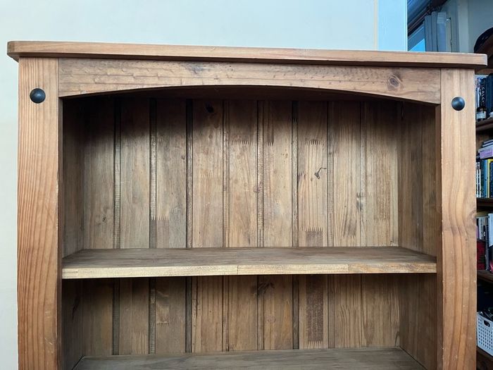 Solid wood shelf