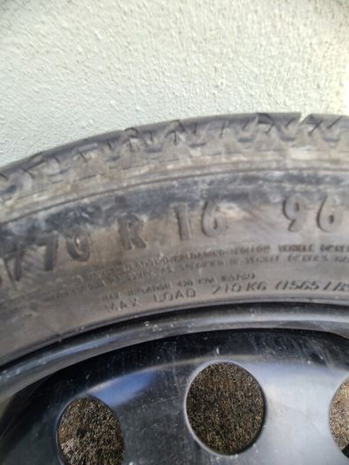 Spare Wheel with jack and brace