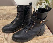 Black Leather Boots