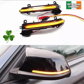 BMW F30 F31 F32 F20 X1 Smoked Dynamic Mirror Turn Signal LED
