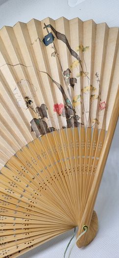 Original Japanese folding fan from the MOA Museum.