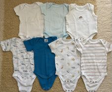 NB and 0-3 Months Baby Vests