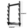 BRAND NEW 6 Tier Wall Mount Samurai Sword Katana Holder Stand Display Statues Sculptures Holder Hanger Rack for Home Image 6