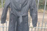 Wallis black ladies trench coat (free postage)