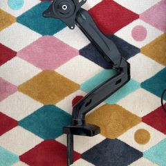 2x Desk screen arm gas lift